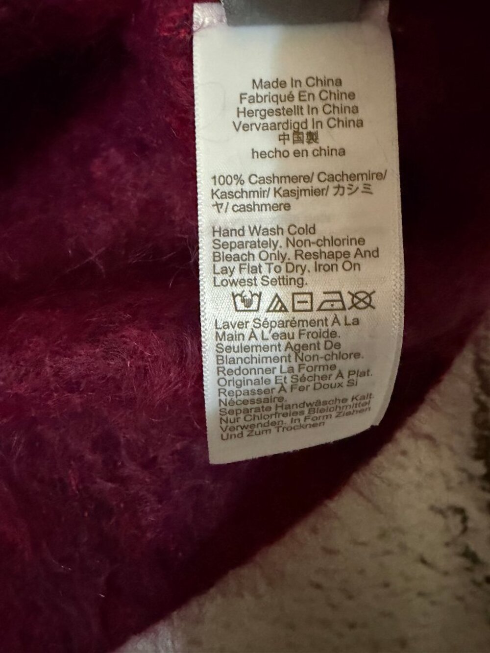 J. Crew Brushed cashmere marled relaxed crewneck sweater M - Picture 12 of 12
